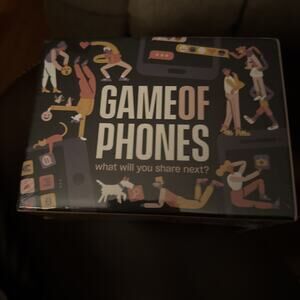 Game of Phones Family Card Game What Will You Share Next Stocking Stuffer New